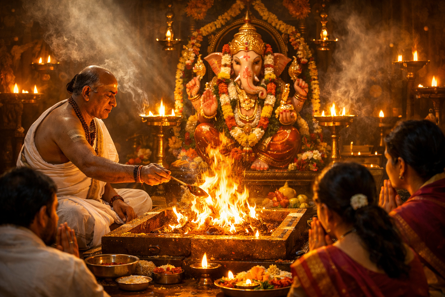 Homam Rushi Ucchista Ganapathi Homam for Black Magic Removal