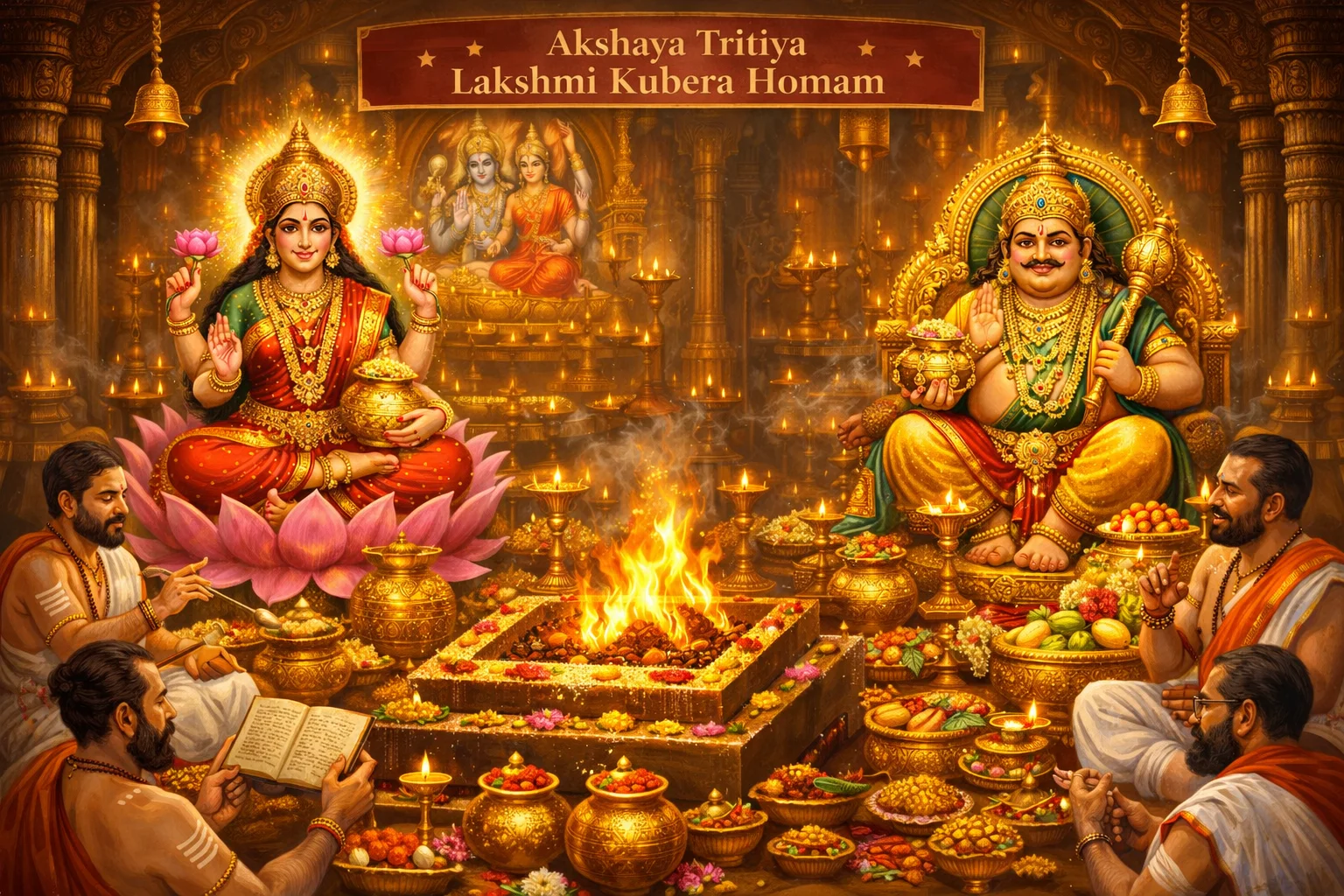 Akshaya Tritiya Lakshmi Kubera Homam