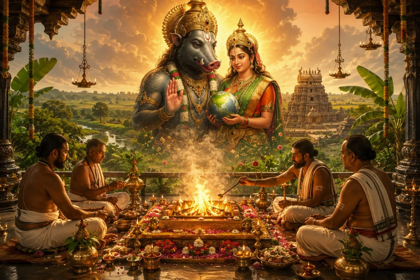 Bhoo Varaha Homam for Land Problems & Prosperity