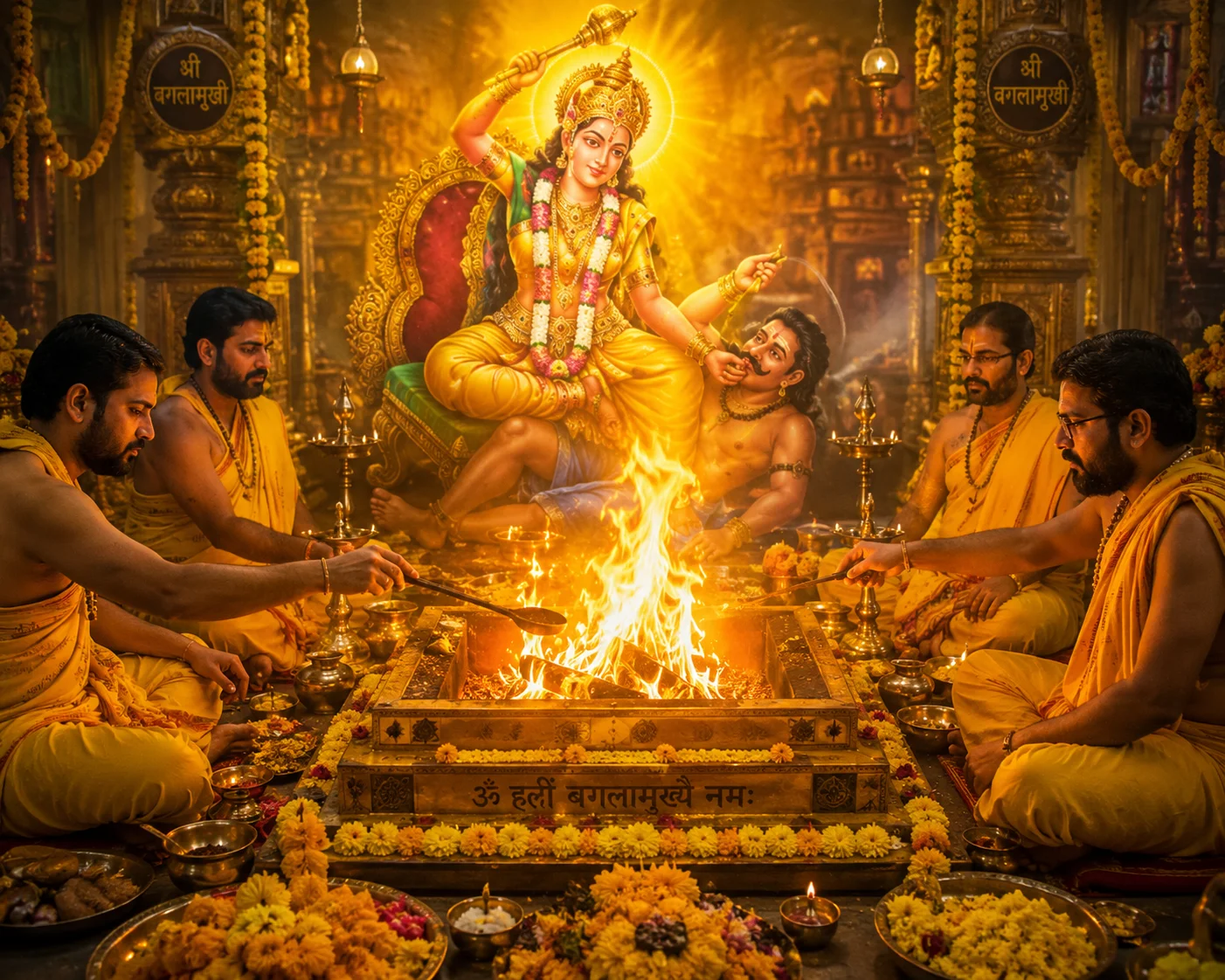 Powerful Baglamukhi Homam for Protection and Victory