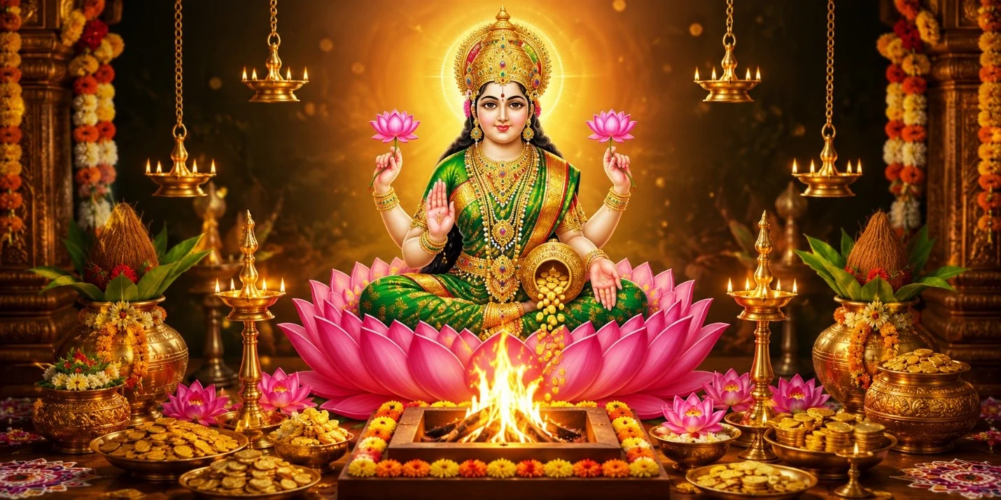 Lakshmi Homam for Wealth