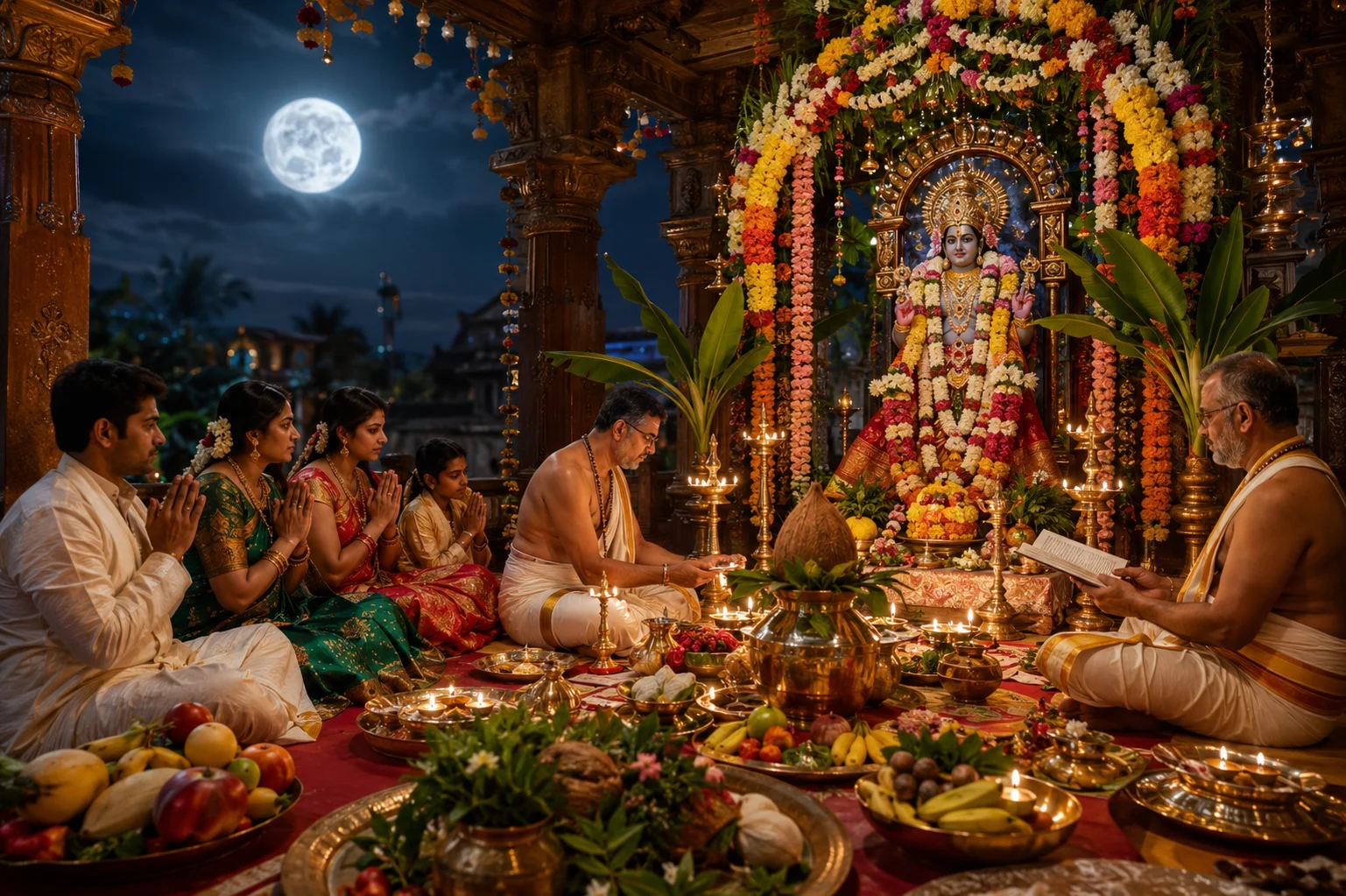 Satyanarayan Pooja on Full Moon Day